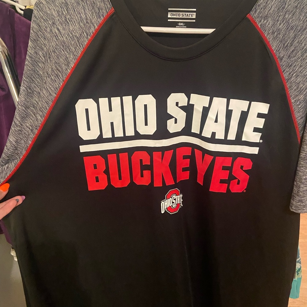 Ohio State Buckeyes dry fit ringer tee 3XL